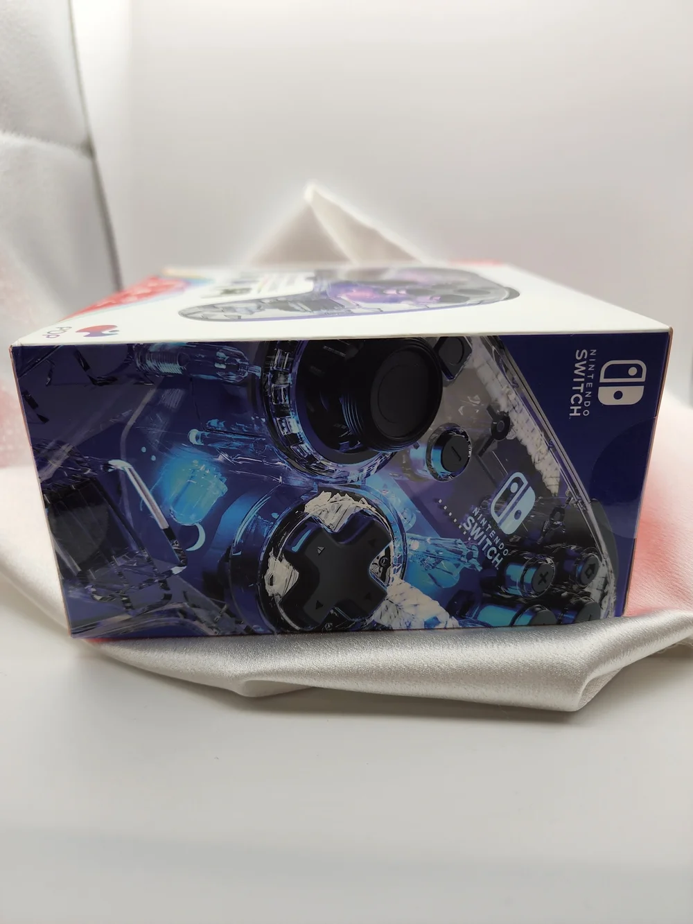 PDP Purple Transparent Wireless Controller for Nintendo Switch